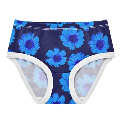 Girls' Underwear Flowers Floral Blue Toddle Brief Panties 2302993