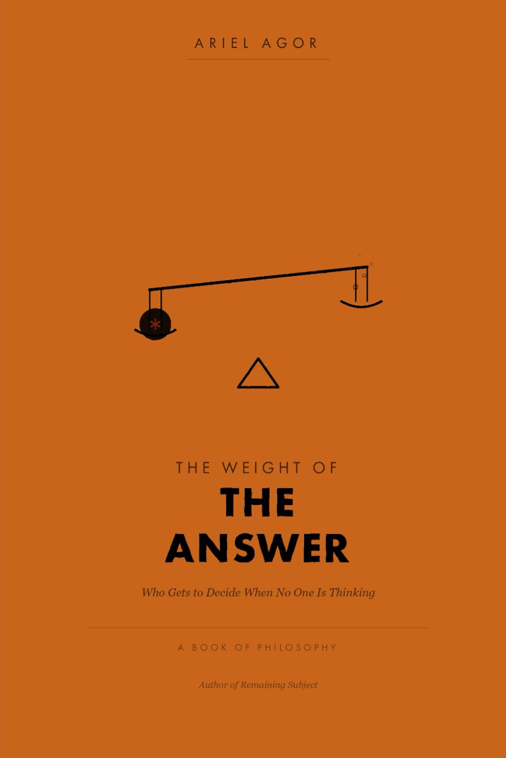 THE WEIGHT OF THE ANSWER: Who Gets to Decide When No One Is Thinking (Coherent Agency)