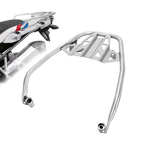 Porte-bagages moto R1200GS LC robuste avec support de boîtier supérieur