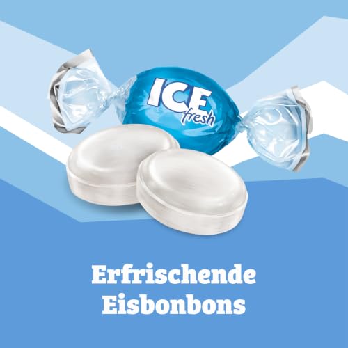 ICE fresh Bonbons, Erfrischende Eisbonbons - 1 x 475 g