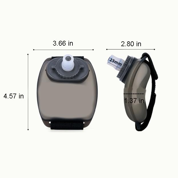 Tragbares Verstellbares Tragbares Handgelenk Silikon Wasserflasche Outdoor Sport Laufen Fitness Radfahren