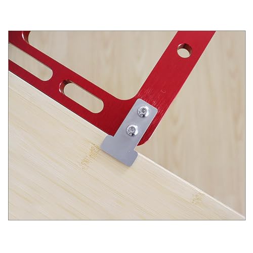 Rail de guidage carré en métal durable pour outils de menuiserie