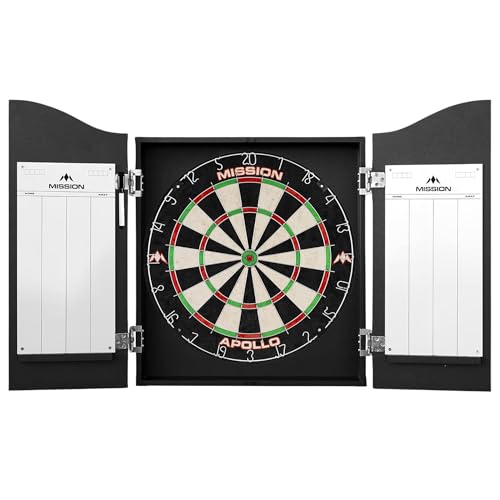 Mission Darts Dartscheibe Center Black