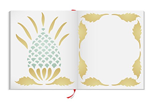 Pineapple Stencil, 3.25 X 4 Inch (S) - Primitive Retro Art Decor Stencils For Painting Cards #TOP1