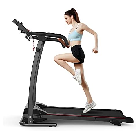 YumHome Folding Treadmills for Home Electric Treadmill with Incline Running Exercise Machine Foldable with LCD Display and Mobile Phone Holder Perfect for Home Gym Fitness Workout Walking Cover