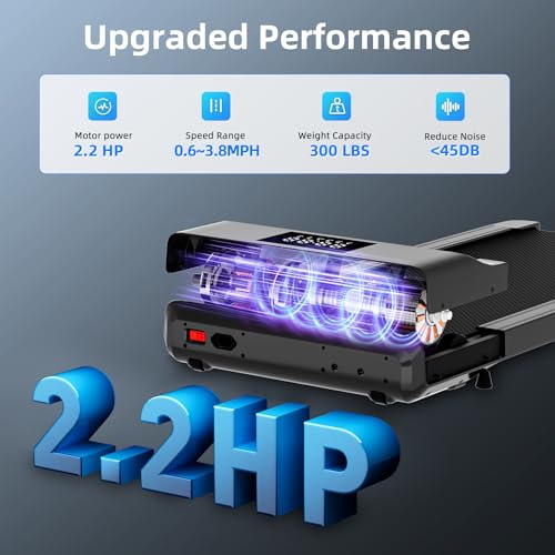 Mjww Under Desk Treadmill With App thumb #6