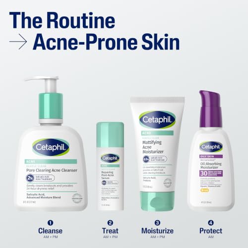Cetaphil Gentle Clear Post-Acne Skin Serum, Bakuchiol Retinol Alt, 1oz - image 6