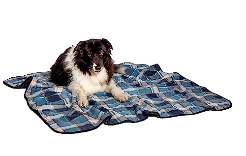 Danish Design FatFace Dark Grey Sherpa Fleece Blue Check Eco