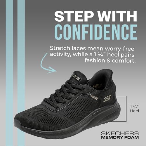 Image of Skechers Women's Hands Free Slip-ins: Bobs Sport Squad Chaos - Current Muse