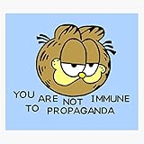 SS&Ds-You are Not Immune to Propaganda Vinyl Decal Sticker 5 X 4.5 inch for Cars, Trucks, Motorcycles, Boats & Laptops-SS&Ds -1148