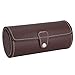 ADSE Uhrengehäuse, Schmuckschatulle, Schmuck-Organizer, Uhrenrolle, Uhr PU-Rollenhalter Ringe Ohrringe Vitrine Schmuck Geschenkbox Aufbewahrung (03)