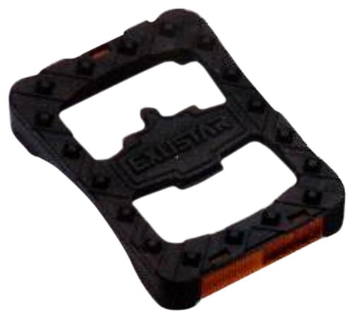 Exustar, Adapters 72X98X18Mm Spd/Flat In Thermoplastic Black Unisex Adulto, Nero, One Size