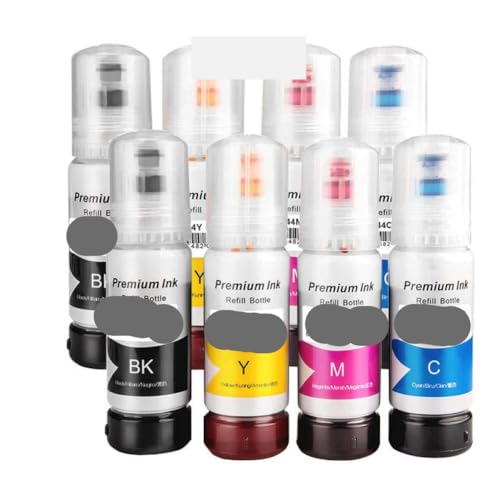 Tinta de recarga 544 para solucionar tanques vacíos en impresoras EcoTank L3251 y L1210
