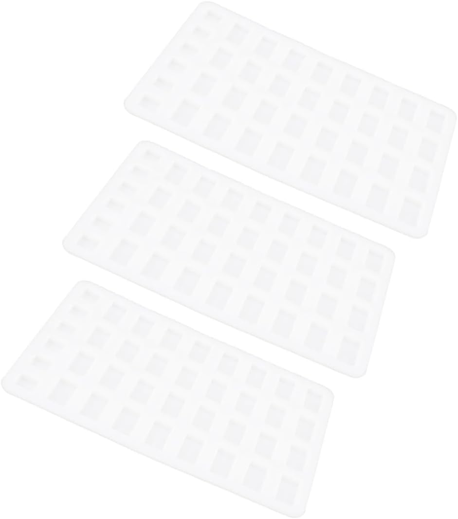 Sturdy Silicone Miniature Brick Mold Kit 3Pcs for Sand Table and Dollhouse Model Making Including Full and Half Bricks for Landscape Accessories