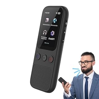 Traduttore 138 Lingua Senza Internet, Traduttore Simultaneo con Uso Offline E Online, Traduttore con Uscita Vocale, Dispositivo di Traduzione