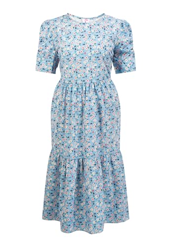 Robe midi myMo femme chic taille M manches courtes été