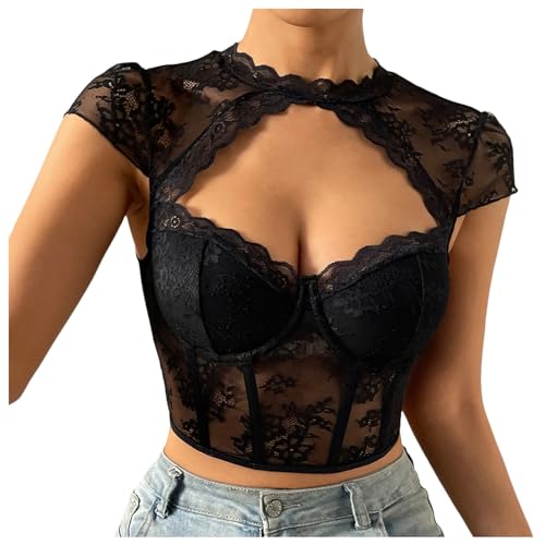 Dirndl blouse femme blanche en dentelle avec laçage réglable pour costume traditionnel de fête