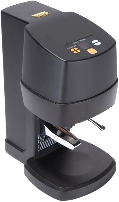 Espresso Automatic Coffee Tamper, Adjustable Pressure, 58 mm tamper for coffee machines, easy-to-clean design, multiple tamping modes, adjustable height, suitable for coffee shops.