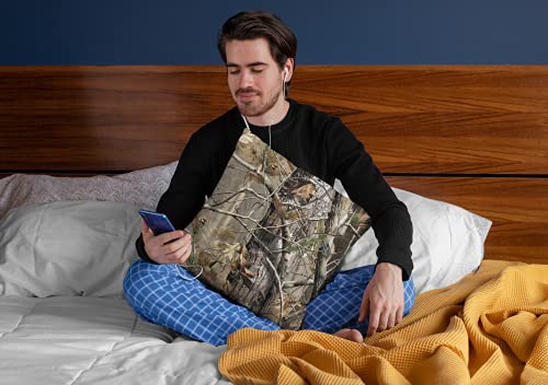 Wazhijia Autumn Forest Pillowcase Woodland Camouflage Pillow Cover Square Pillow Case Home Decorative Sofa Bedroom Livingroom 18 X 18 Inch #TOP2