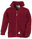 Result R36JY Kids PolarTherm Jacket - Burgundy - 6-8 Years