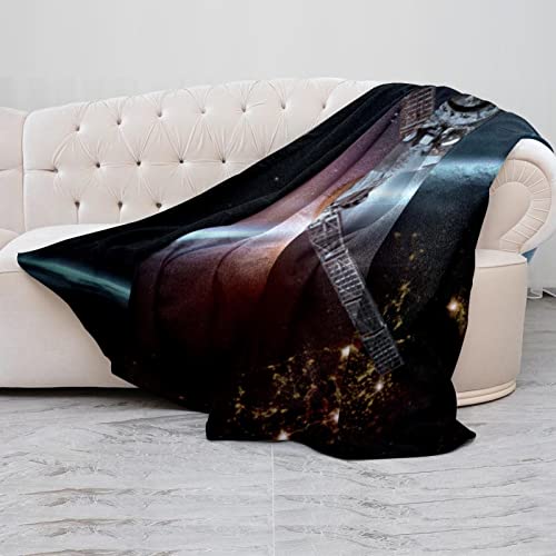 Couverture microfibre de qualité supérieure lit et voyage 150x200