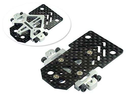 MICROHELI Aluminum/Carbon Fiber Bottom Frame - Blade 300 CFX