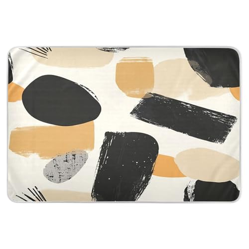 BOESI Colorful Graffiti Pattern Waterproof Pads for Bedwetting and Incontinence, Reusable Pads, Reusable Diaper Pads for Bed, Sofa, Travel