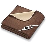 beurer 1000 Die beheizbare Decke ist maschinenwaschbar bis 30° C, die Zuleitung kann dafür einfach abgenommen werden