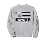 Amerikanische USA-Flagge Quesadillas Quesadilla Mexikanisches Essen Sweatshirt