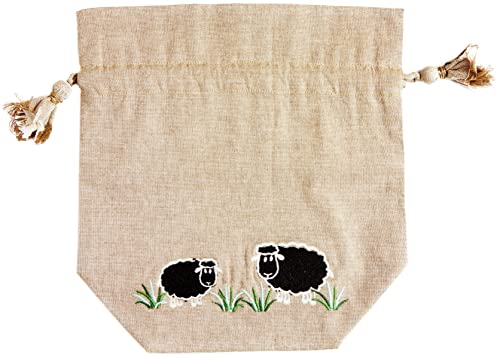 Meadow Bag Lantern Moon Mouton Noir le sac idéal pour tricoter en voyage