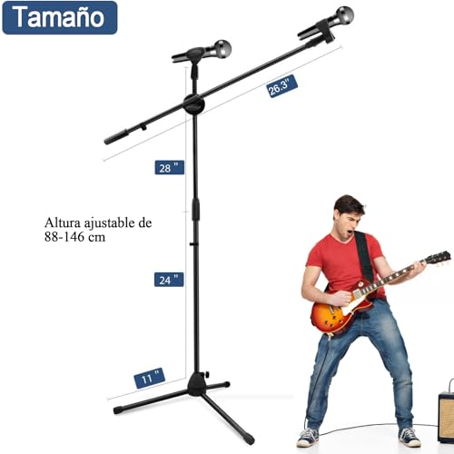 Dj E Iluminación, Musical Instruments microfono base Marca JIJO (2)