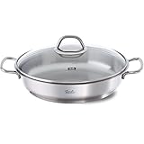 fissler pfanne edelstahl gebraucht Cookstar-Allherdboden: Die massive Servierpfanne eignet sich für alle Herdarten: Induktionsherd, Gasherd, Elektroherd oder Glaskeramik Kochfeld