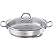 Produktbild Fissler original-profi collection / Edelstahl-Servierpfanne (Ø 28 cm) Bratpfanne mit Glas-Deckel, hoher Rand, Paella-Pfanne, Induktion, alle Herdarten