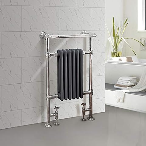 NRG Traditional Anthracite Heated Towel Rail Cover