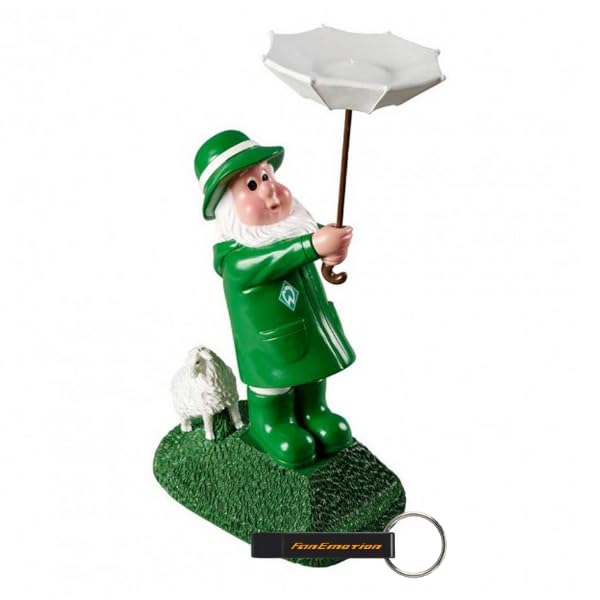SV Werder Bremen - Gartenzwerg + FanEmotion Flaschenöffner- Set...