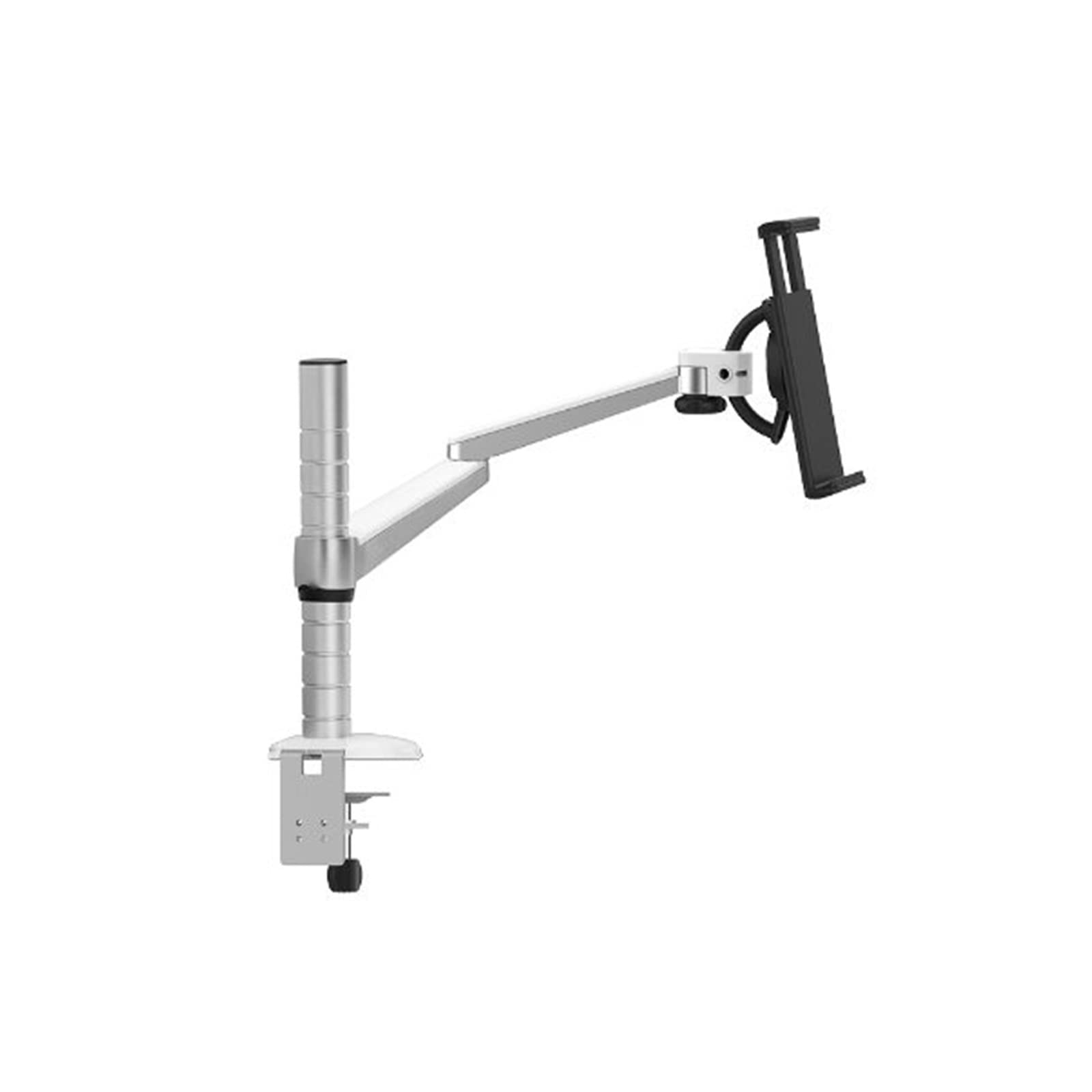 OA-1S 360 rotación aleación de Aluminio 2 en 1 Soporte for Tablet PC y Soporte for Ordenador portátil Soporte de Escritorio de Oficina de Doble Brazo