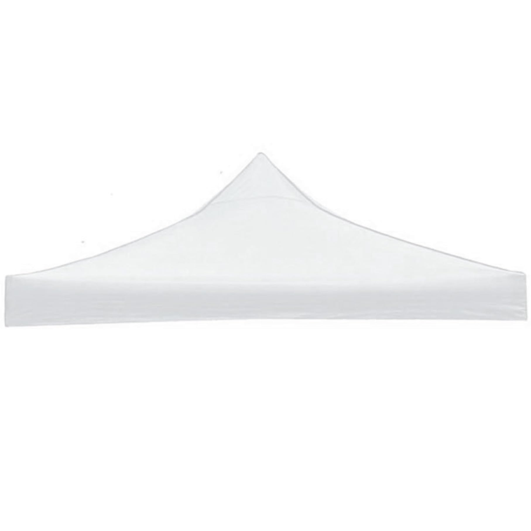 Housse de remplacement d'auvent 10x10 imperméable en Oxford blanc durable
