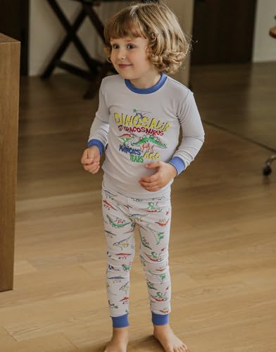 Image of VAENAIT BABY 12Months-12Years Toddler Kids Junior Boys Car Train Fireman Snug fit Sleepwear Pjs Set