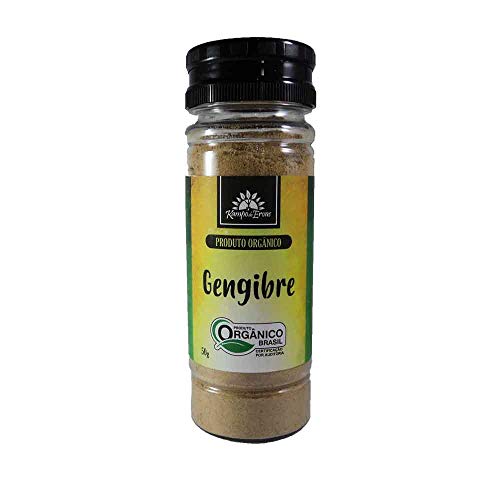Gengibre Orgânico em Pó 50g Frasco Kampo de Ervas
