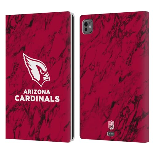 Étui en cuir iPad Pro 11 2024 marbre Arizona Cardinals haute finition