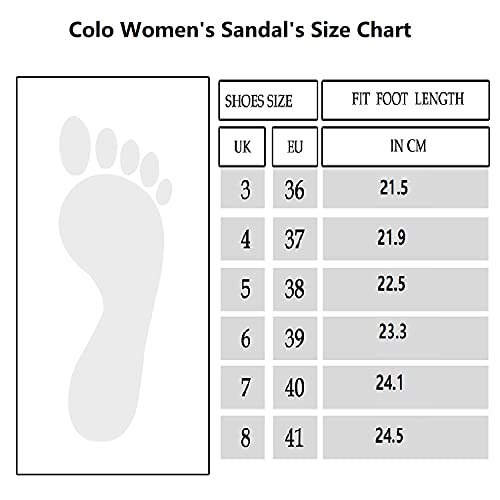Image of Colo Women and Girls Fashionable Wedges