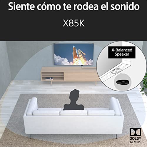 Sony-75X85KP-4KP-televisor-inteligente-Google-75-pulgadas-para-GamingNetflixYoutube-HDMI-21-Procesador-X1-Pantalla-Triluminos-Pro-y-Asistentes-de-Voz-integrados