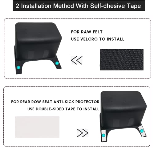 Kropbom Fit Tesla Model Y Storage Box Rear Middle Air Outlet Organizer With Lid, 2Nd Row Center Console Tpe Storage Bins Trash Can For Model Y Accessories 2023 2022 2021 2020 #TOP3