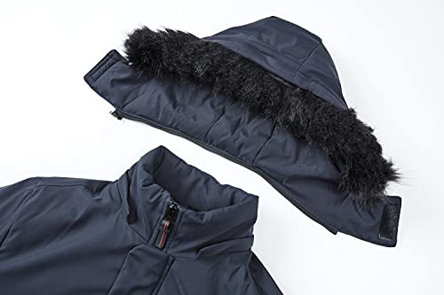 Image of WEEN CHARM Men's Solid Parka Jacket