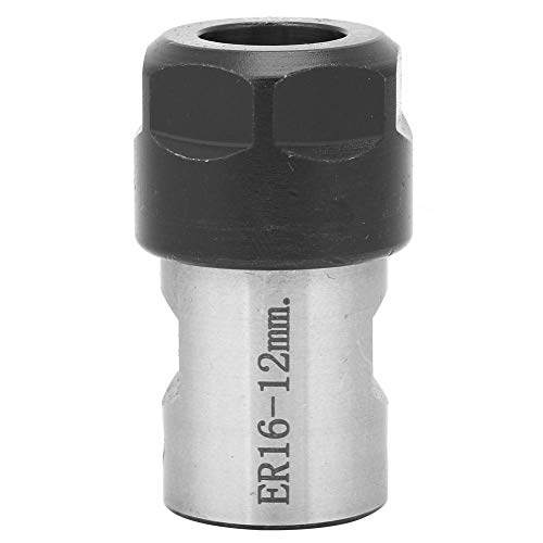 Image of ER16 Collet Holder C20-ER16-40L, 12mm Spindle Motor Shaft Collet Block for Lathe Milling Drilling Machines, High Strength Industrial Grade Spindle Accessory
