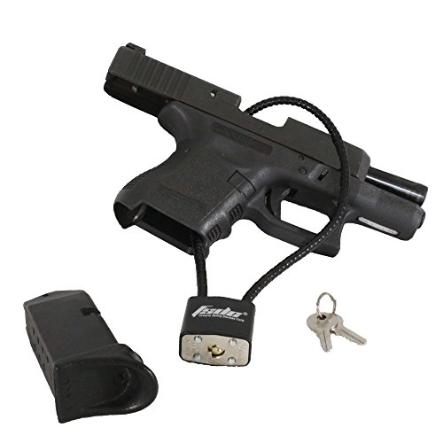 Fsdc-Cl1020Rkd 15" California Doj-Approved Keyed Cable Gun Lock #TOP2