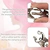 Nipple Clamps Men Adult Nipple Clamps Women Adult Stainless Steel Adjustable Nipple Clamp,Non-Piercing Nipple Rings Decorative Clip,Women Men Couple Toys Accessories (Chain Clamps) #2