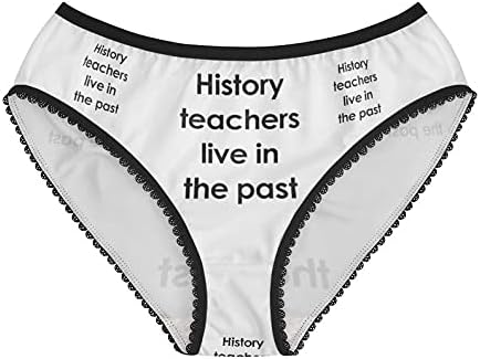 History Teachers Panties, History Teachers Underwear, Briefs, Cotton Briefs, Funny Underwear, Panties For Women