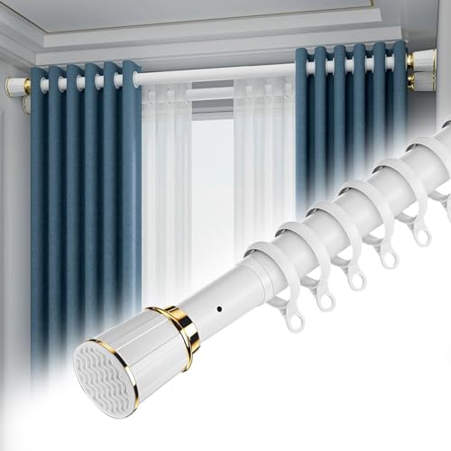 Tringle à rideau sans perçage télescopique extensible 160-250cm
