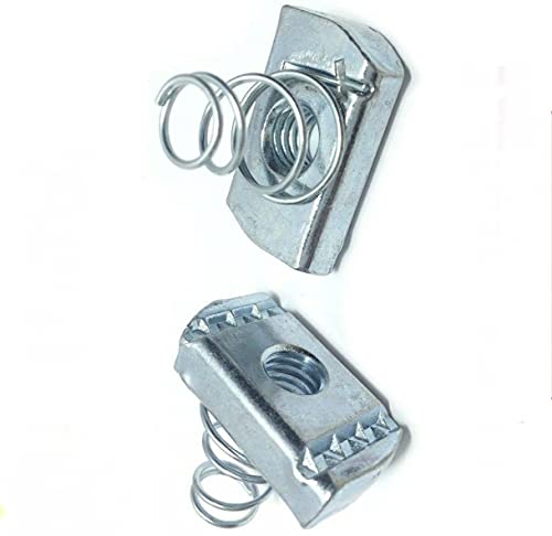 Pr-Mch 5/8"-11 Spring Nuts Short Spring, for Unistrut Channel 15BOX Set Kit #DR-D4240D